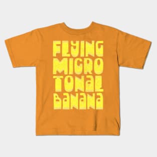 \/\/\/\ Flying Microtonal Banana \/\/\/\ Kids T-Shirt